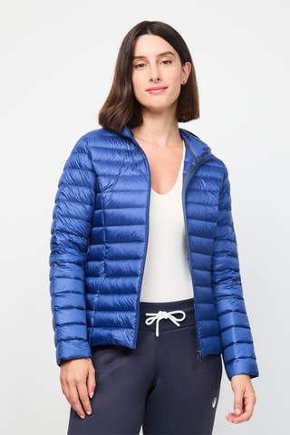 Gewatteerde Jas met Capuchon Cloe - Donkerblauw