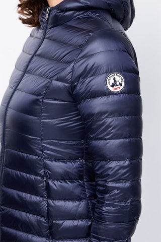Gewatteerde Jas met Capuchon Cloe - Marineblauw