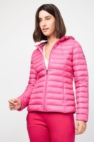 Gewatteerde Jas met Capuchon Cloe - Roze
