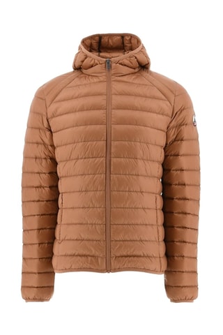 Gewatteerde Jas met Capuchon Nico - Camel