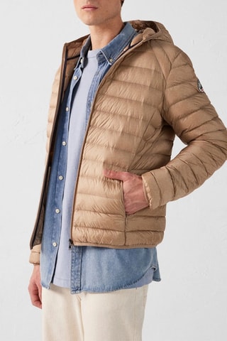 Gewatteerde Jas Nico - Beige