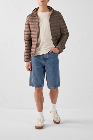 Gewatteerde Jas Nico - Taupe