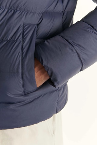 Gewatteerde Jas met Capuchon Jorge - Marineblauw