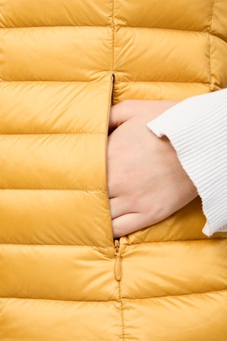 Bodywarmer met Capuchon Mali - Mosterdgeel