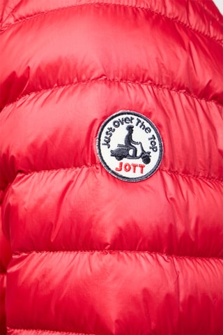 Gewatteerde Jas Light Mat  - Rood