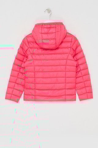 Gewatteerde Jas met Capuchon Carla - Fuchsia