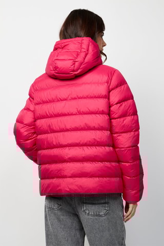 Gewatteerde Jas met Capuchon Jane - Fuchsia