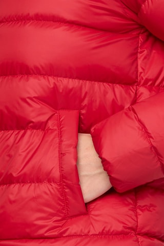 Gewatteerde Jas met Capuchon Jane - Rood