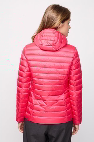 Gewatteerde Jas met Capuchon Cloe - Fuchsia