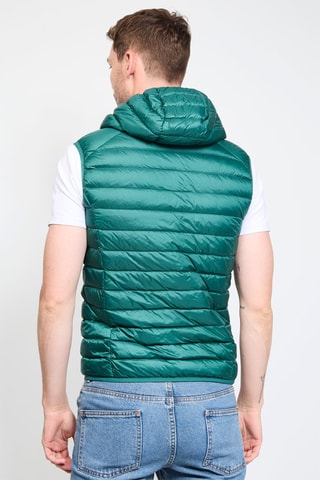 Bodywarmer met Capuchon Pat - Donkergroen