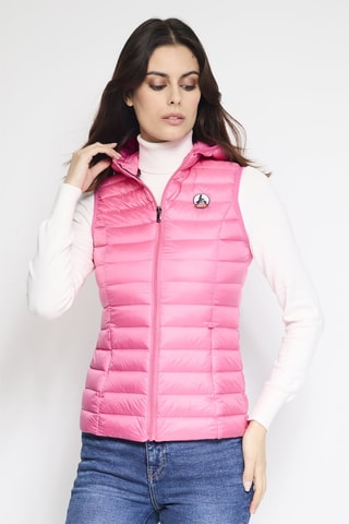 Bodywarmer met Capuchon Mali - Roze