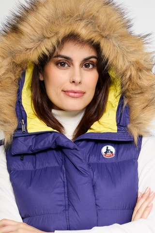 Bodywarmer met Capuchon Texas 2,0 - nachtblauw