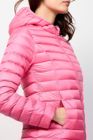 Gewatteerde Jas met Capuchon Cloe - Roze
