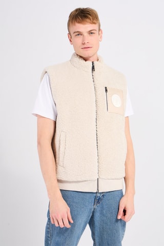 Dubbelzijdige Bodywarmer Sami - Beige