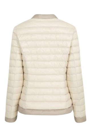 Gewatteerde Jas Paola - Beige en Ecru