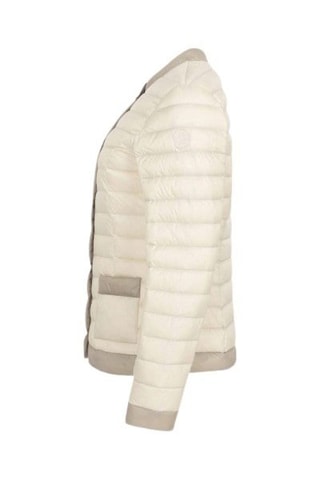 Gewatteerde Jas Paola - Beige en Ecru