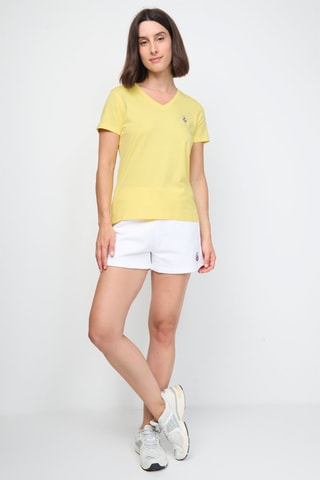 T-shirt Cancun - Geel