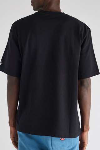 Biologisch Katoenen T-shirt Leo - Zwart