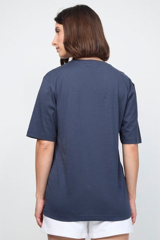 T-shirt Adela Bohemian - Marineblauw