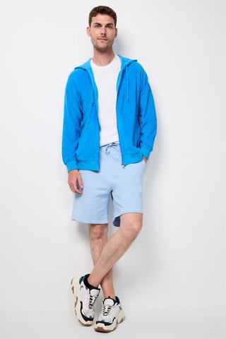 Sweater met Capuchon Nazare - Azuurblauw