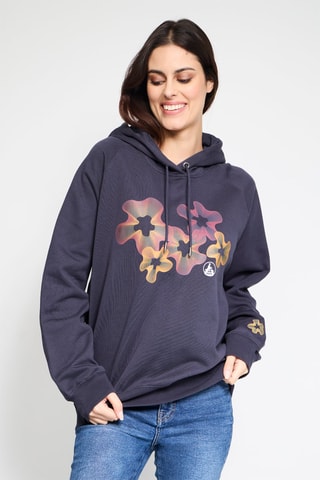 Sweater met Capuchon Medina Bohemian - Marineblauw