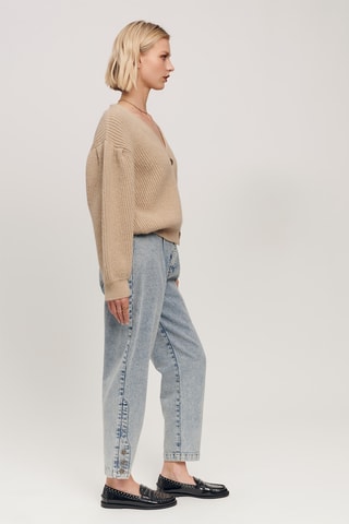 Oversized vest - Beige