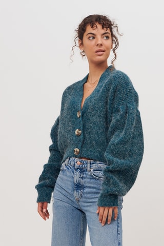 Oversized vest - Blauw