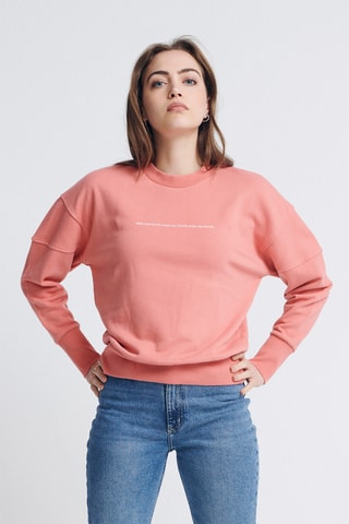 Oversized trui - Roze