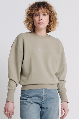 Oversized trui - Groen