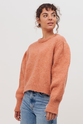 Oversized trui - Oranje