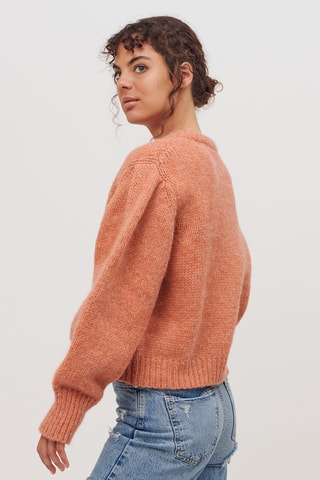 Oversized trui - Oranje