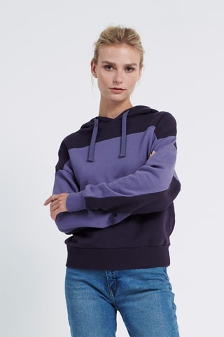 Sweater met Capuchon - Paars