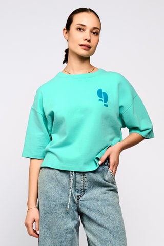 Oversized trui - Groen