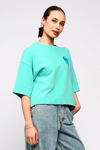 Oversized trui - Groen