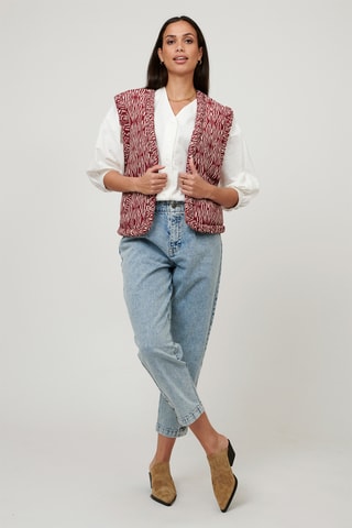 Mouwloos Vest - Rood