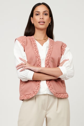 Mouwloos Vest - Roze