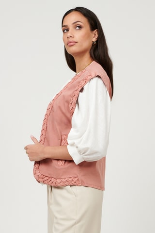 Mouwloos Vest - Roze
