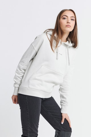 Sweater met Capuchon - Gebroken Wit