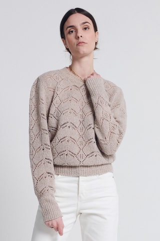 Trui Relaxed Fit - Beige