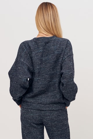 Oversized trui - Donkerblauw