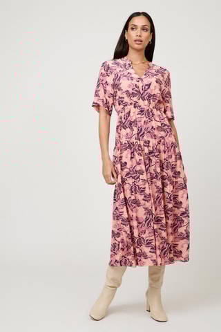 Midi-jurk - Roze