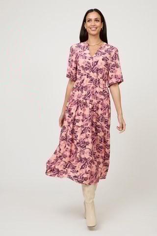 Midi-jurk - Roze