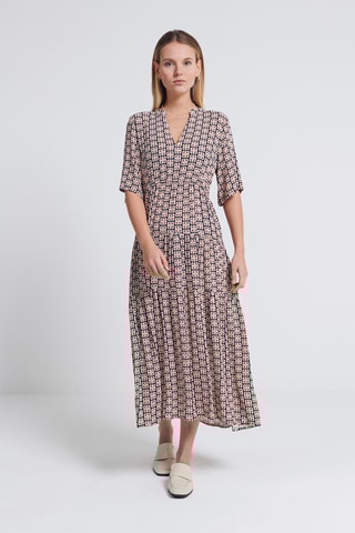 Midi-jurk - Beige