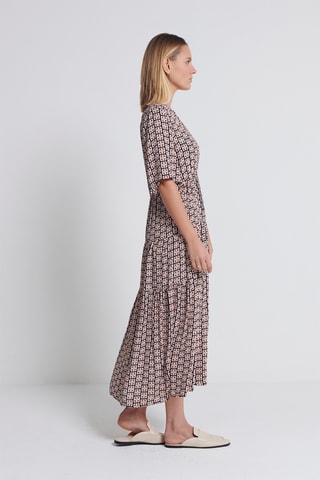Midi-jurk - Beige
