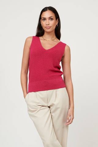 Top sans manches - Rose