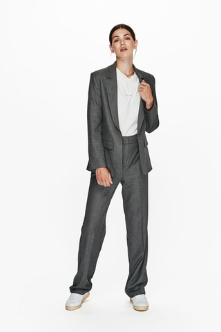 Broek Wide Legs - Grijs