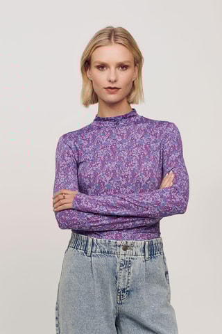 Ondertrui Slim Fit - Paars