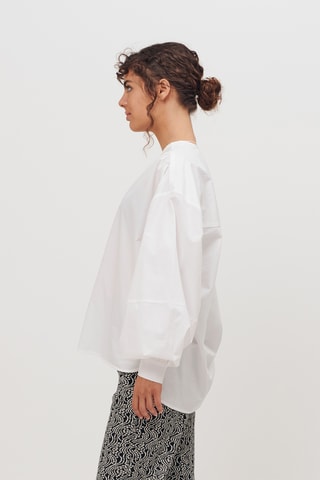 Oversized top - Wit
