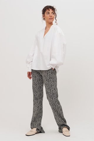 Oversized top - Wit
