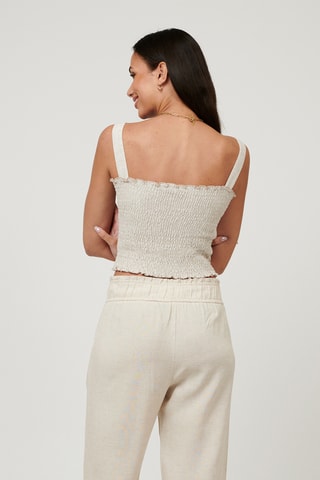 Crop top - Beige